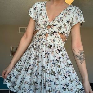 floral sun dress